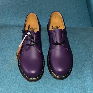 Dr. Martens 1461 Purple Leather Oxford Shoes Men’s 10 Women’s 11
